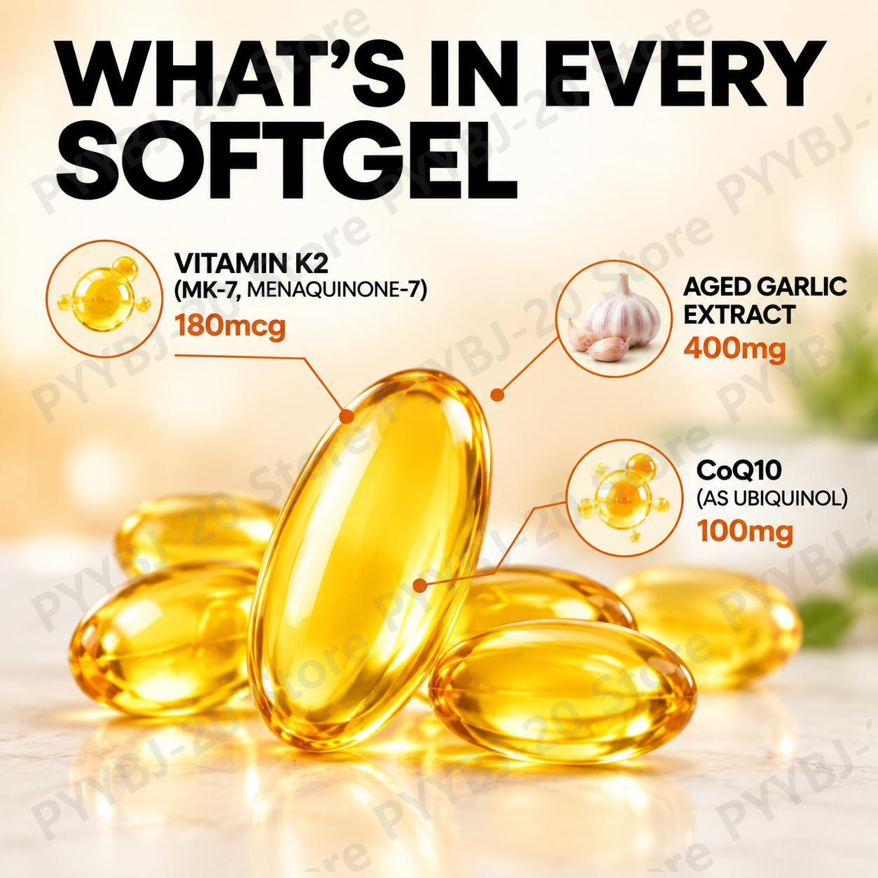 Googeer Aged Odorless Garlic S - Coq10 Ubiquinol Softgel review and price