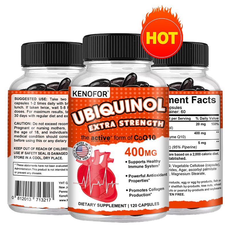 Ubiquinol CoQ10 400mg Softgels - Coq10 Ubiquinol Softgel review and price