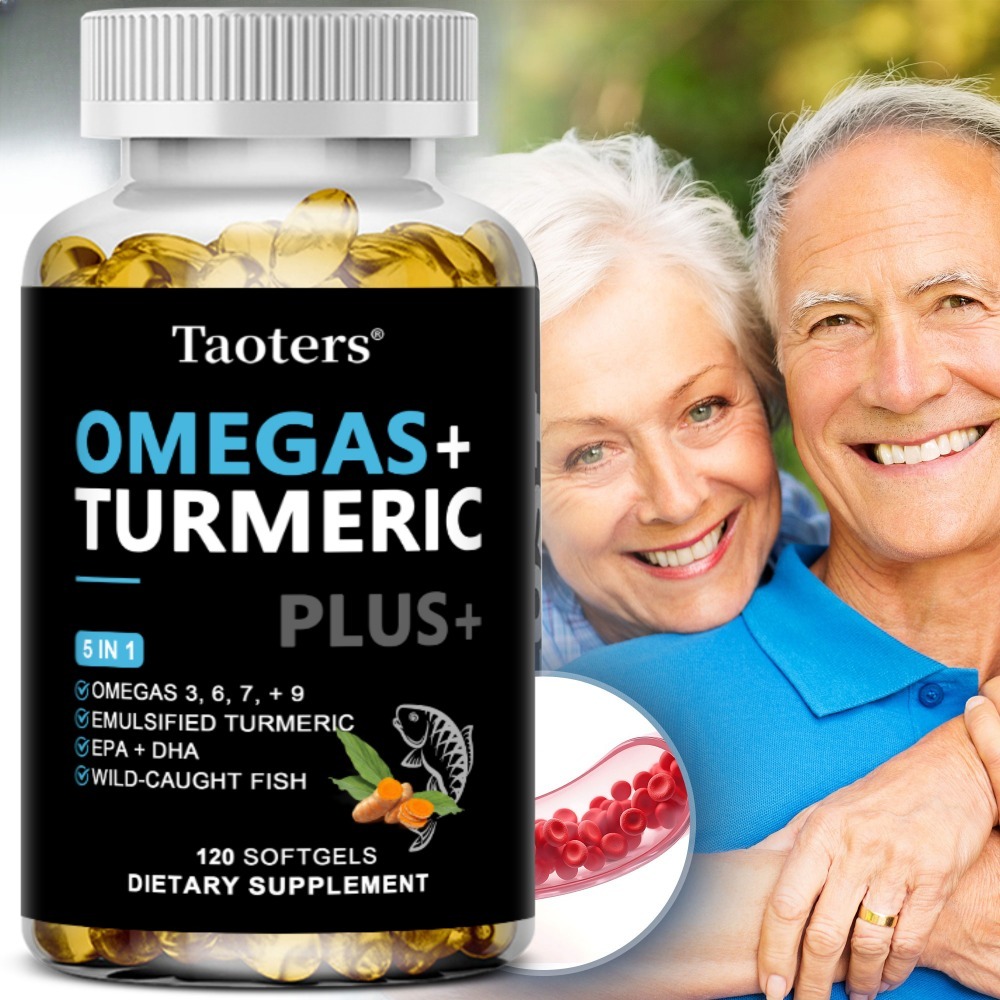 Omega 3 6 9 Supplement Plus -  - Turmeric Curcumin Capsule review and price