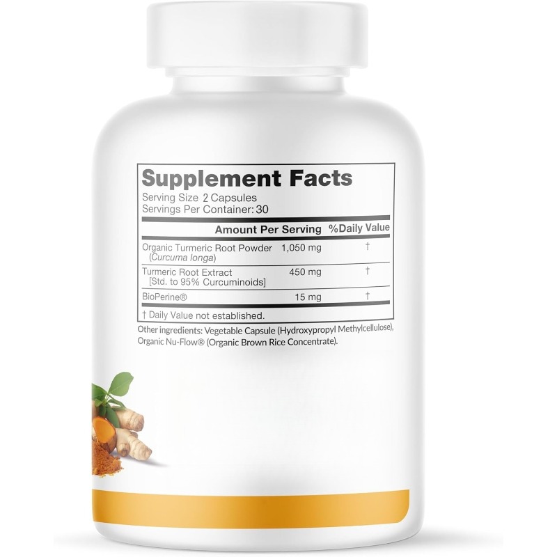 Turmeric Curcumin and BioPerin - Turmeric Curcumin Capsule review and price